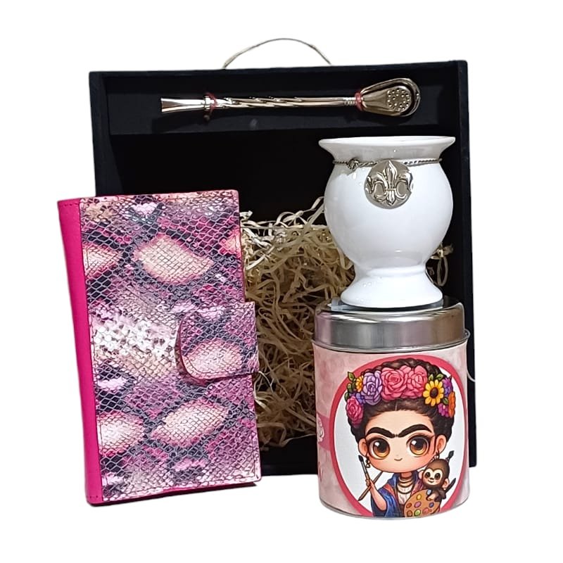 SET DE MATE-CERÁMICA-BILLETERA+LATA-SET2066D