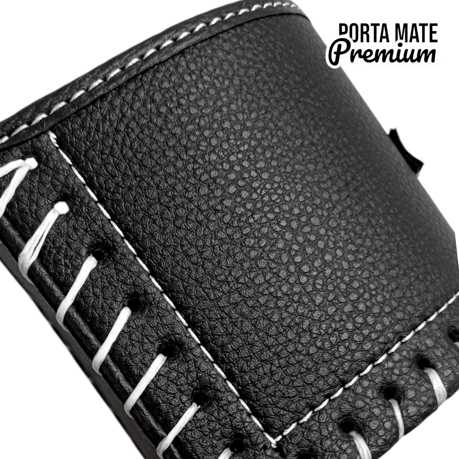 PORTA MATE GRANDE DE ECOCUERO CON HEBILLA METALICA REFORZADO BAG008G - Imagen 9