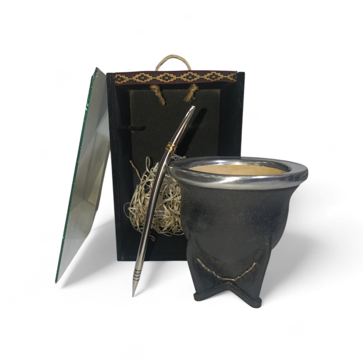 MATE CALABAZA CON CAJA-SET014B