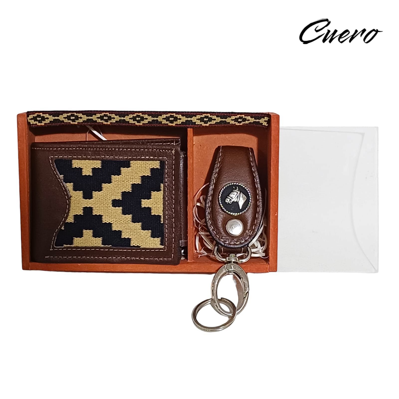SET DE BILLETERA CON CAJA Y LLAVERO SET095C1