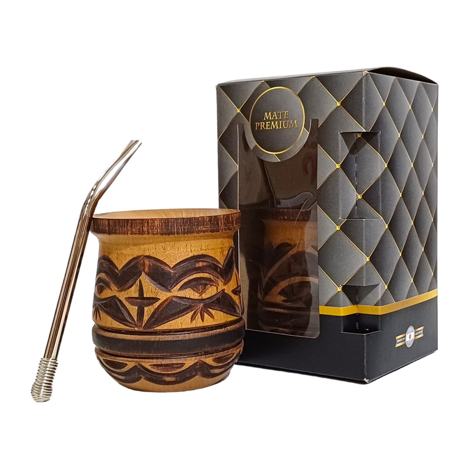 SET DE MATE MADERA- MAT669C - Imagen 4