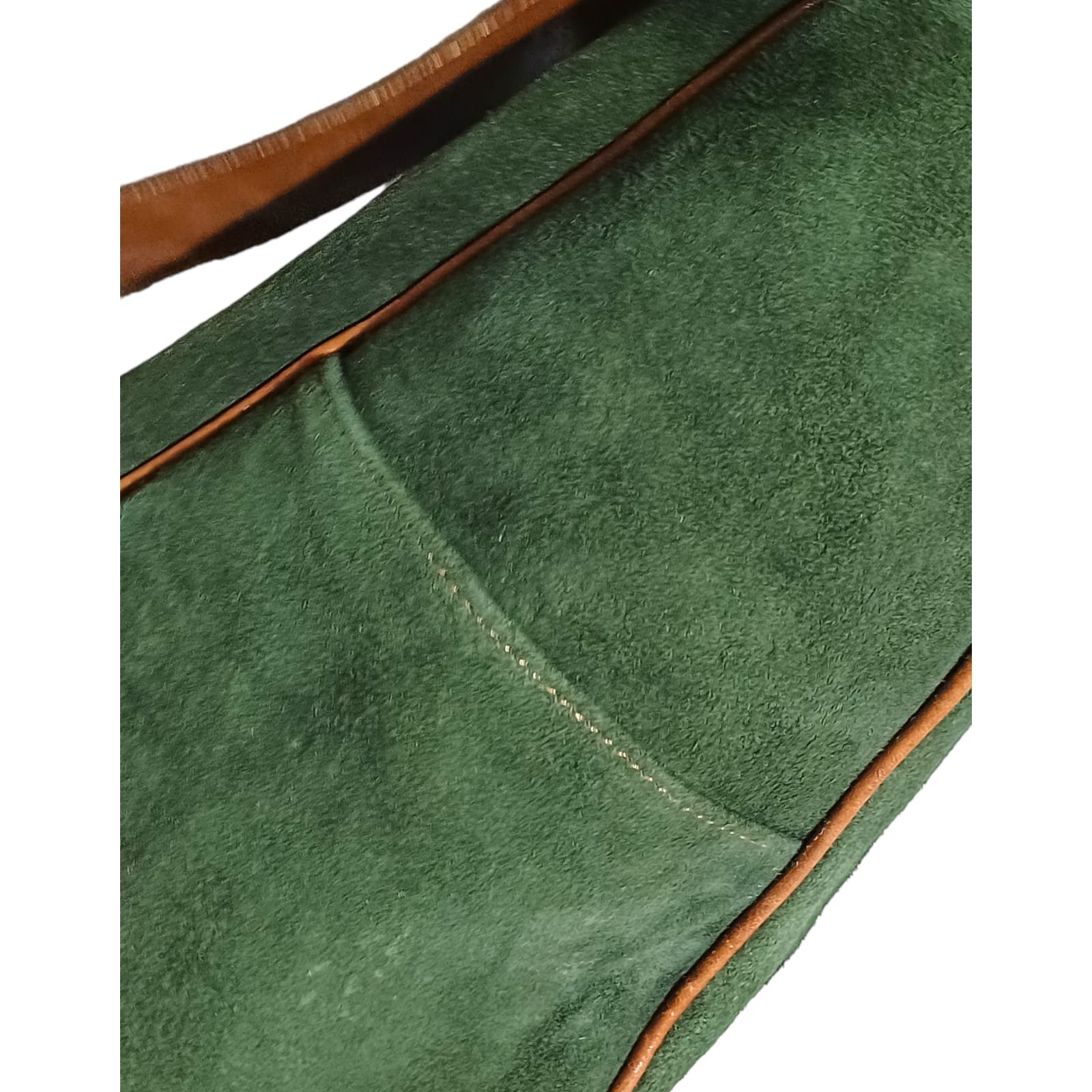 BOLSO MATERO DE CUERO GAMUZADO CON MANIJA TER124 - Imagen 10