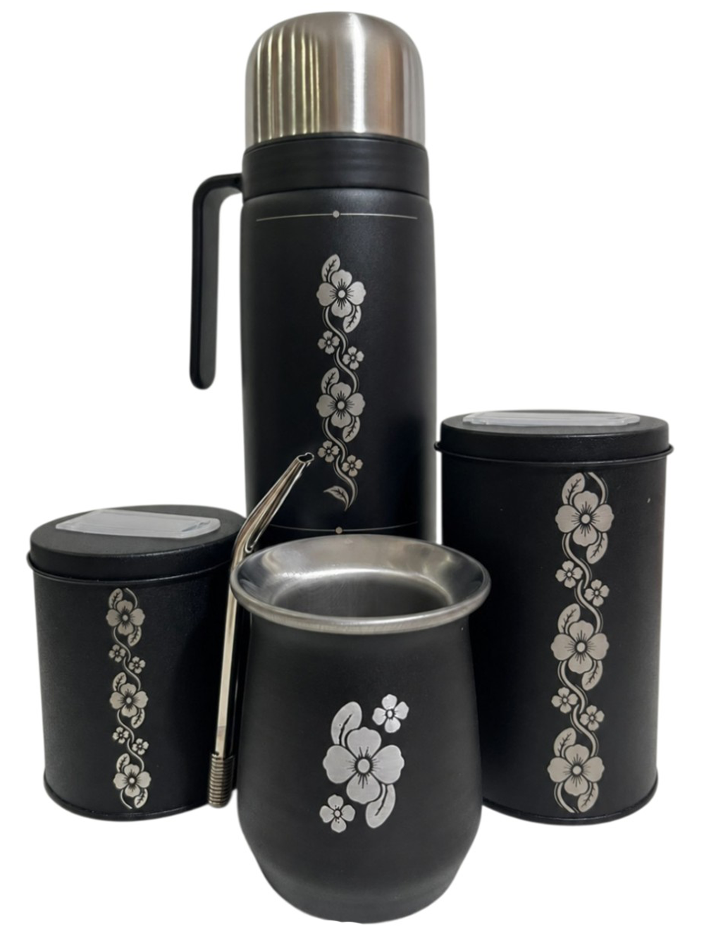 Día de la Madre-Set de mate acero set030A1 4pzas