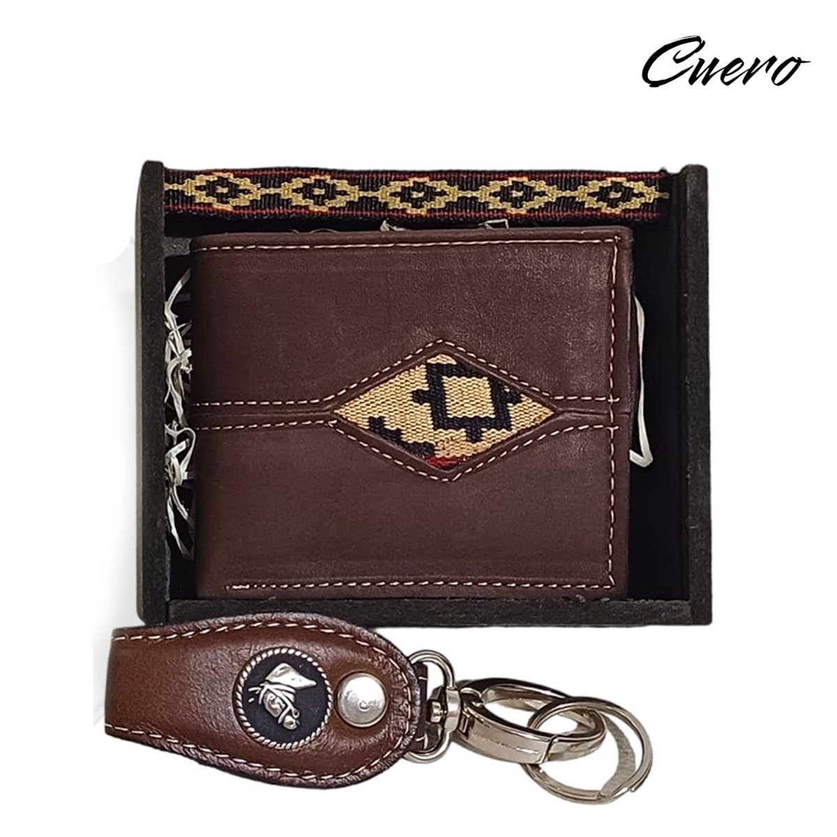 SET DE BILLETERA CON CAJA+LLAVERO SET617C