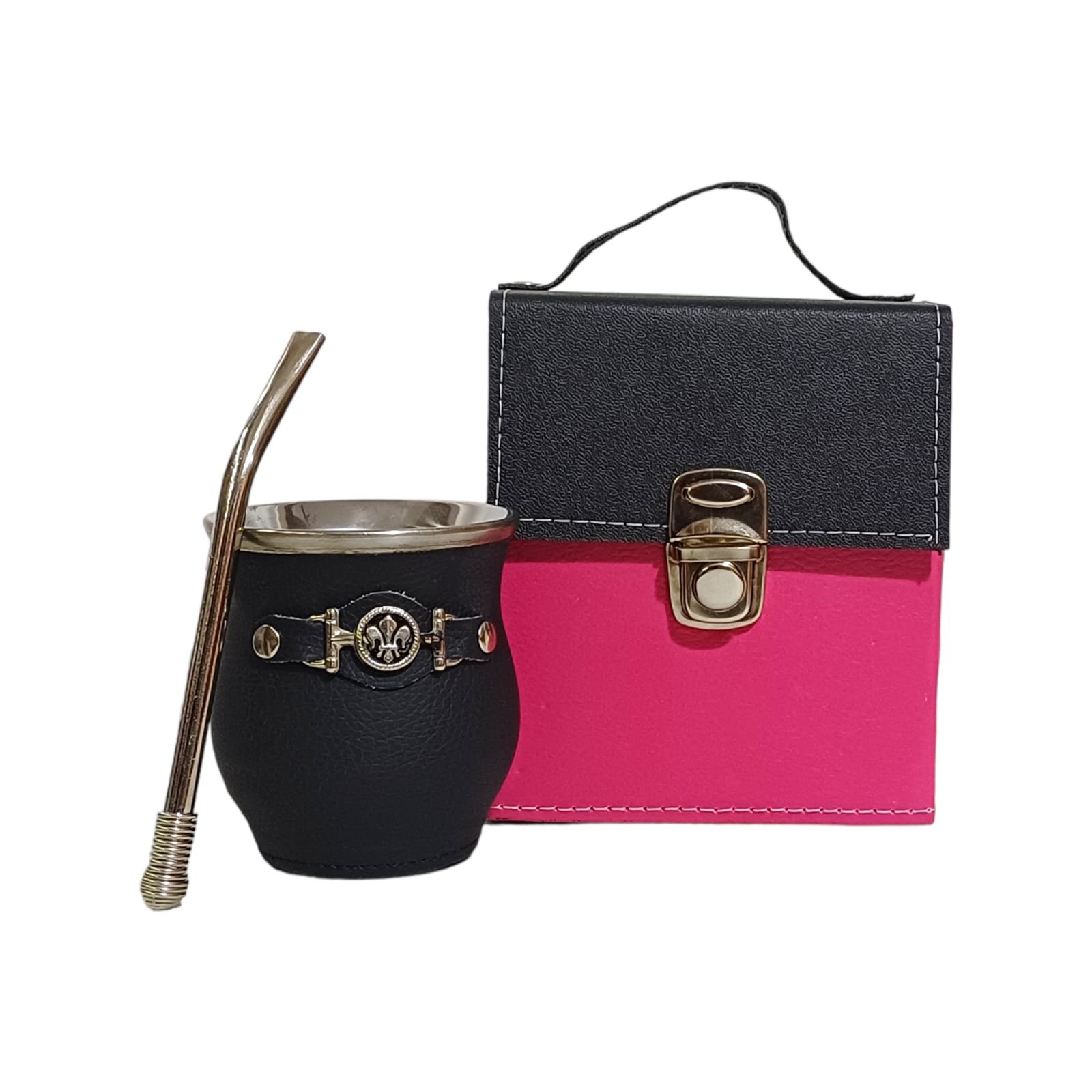 Set de Mate Mini Mate de Acero Térmico Forrado – Raíces Criollas