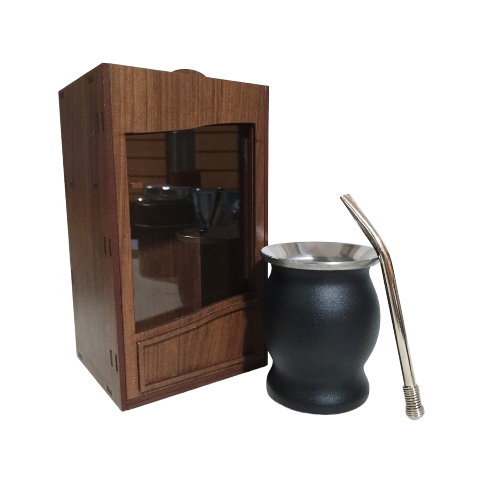 SET DE MATE ACERO CON CAJA SET322A