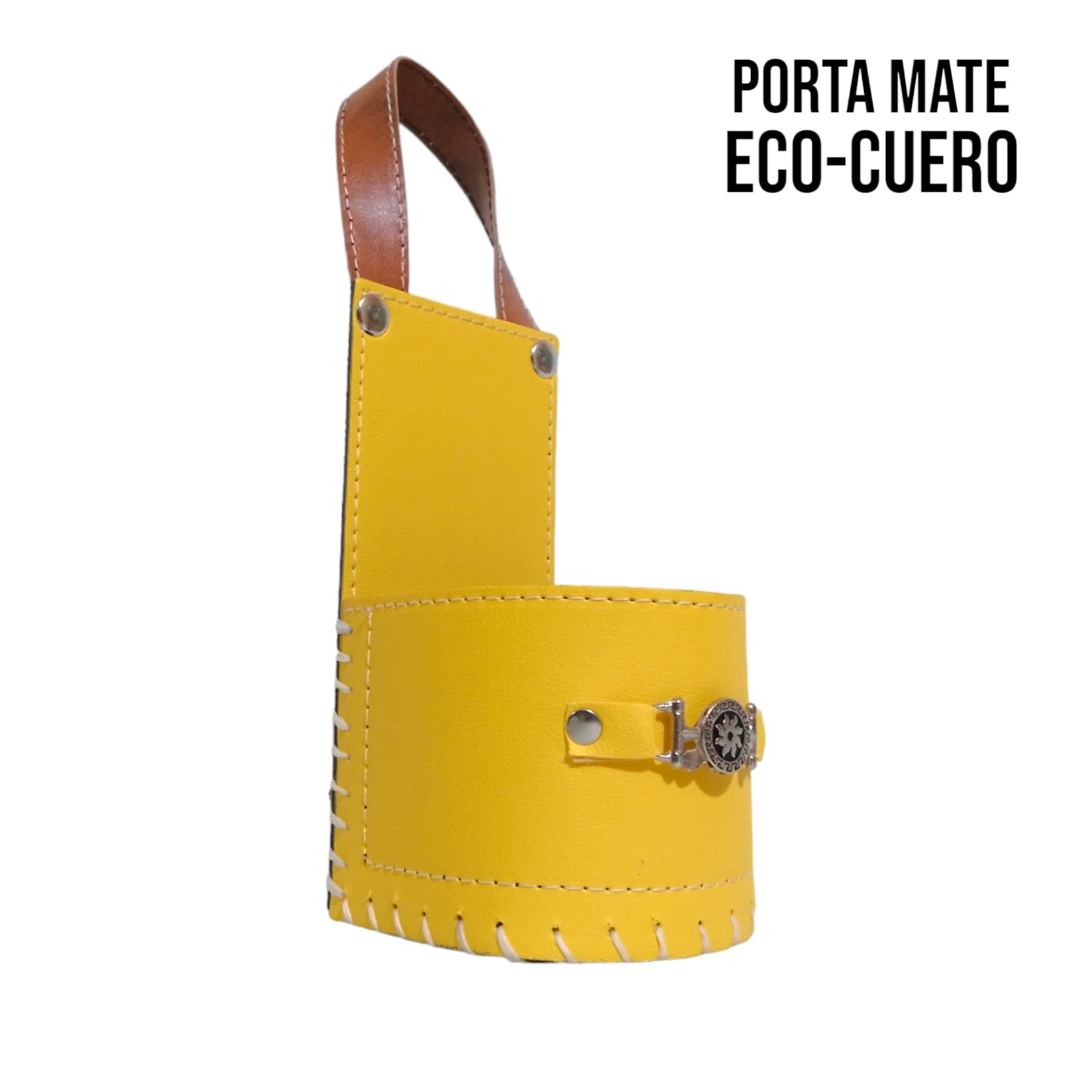 SET DE MATE DE ACERO CON PORTA MATE BAG002MA - Imagen 2