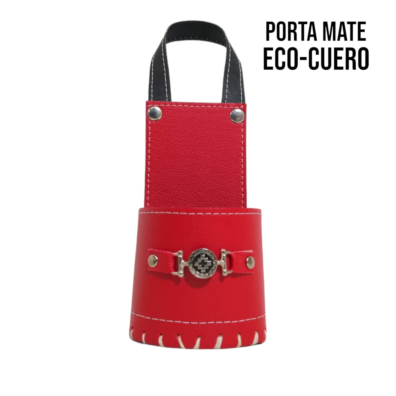 SET DE MATE DE ACERO CON PORTA MATE BAG002MR - Imagen 3