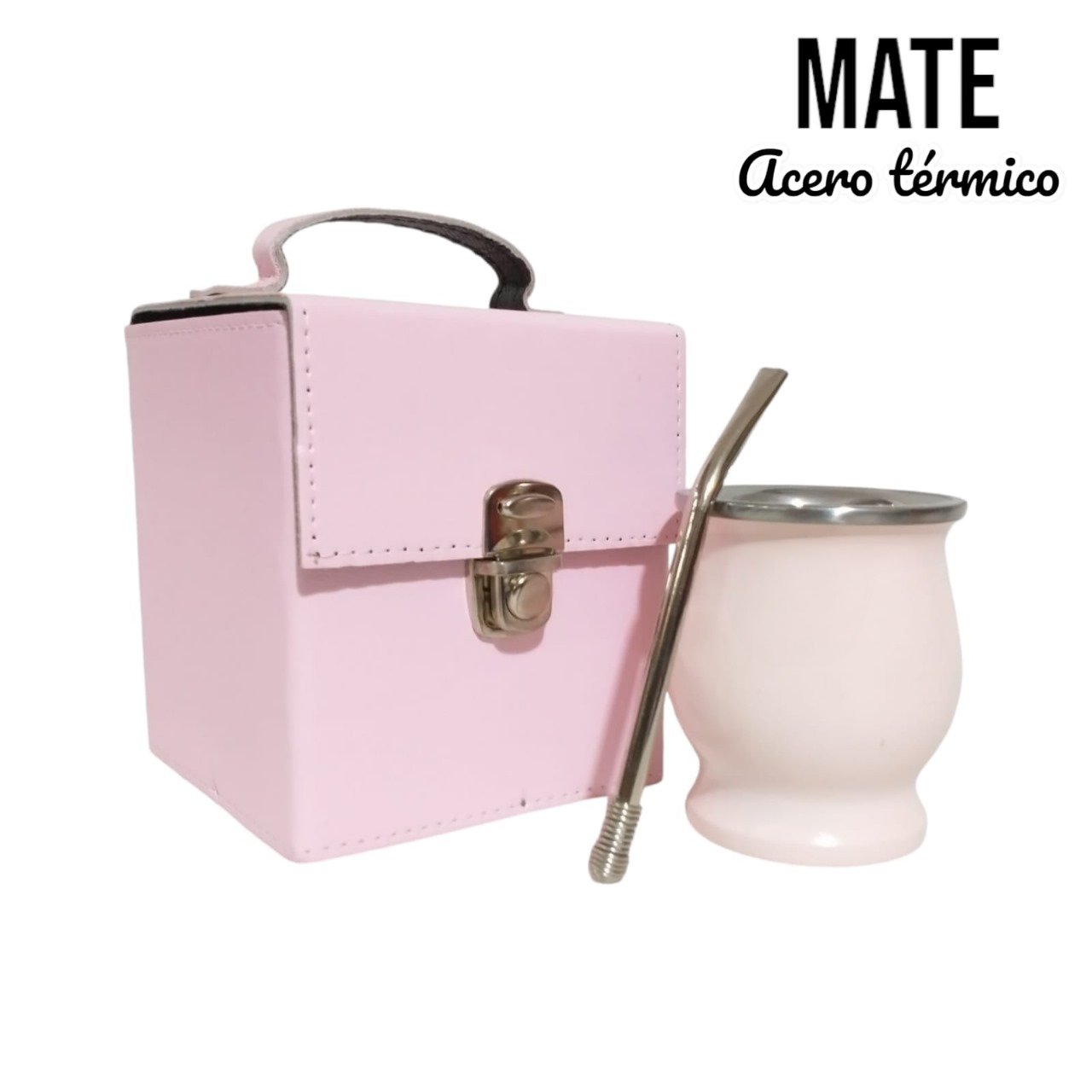 SET DE MATE DE ACERO CON CAJA SET041AA - Imagen 4