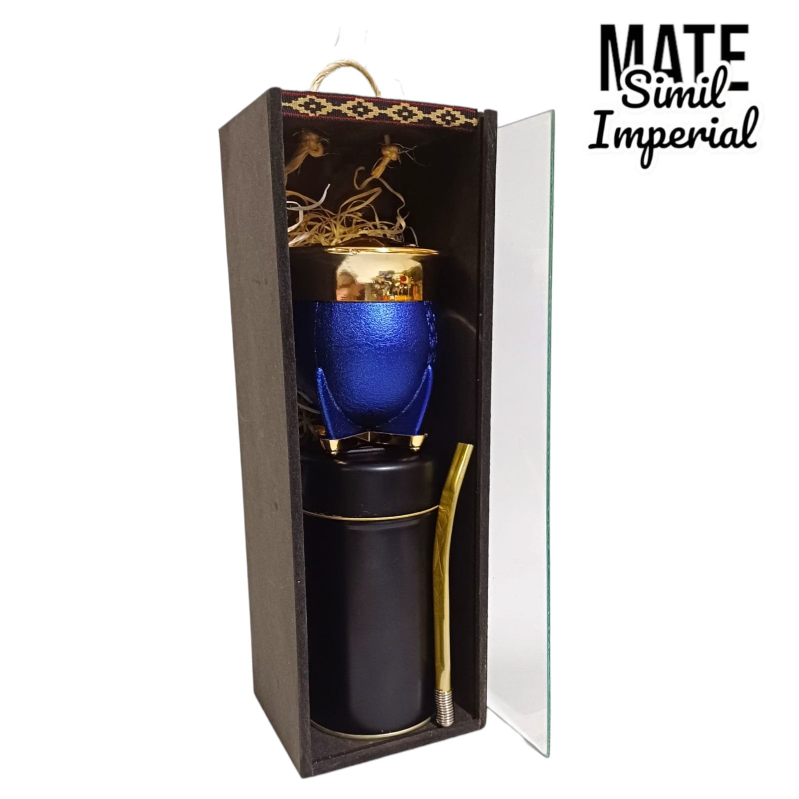 SET DE MATE EN CAJA CON BOMBILLA SET094D - Imagen 3