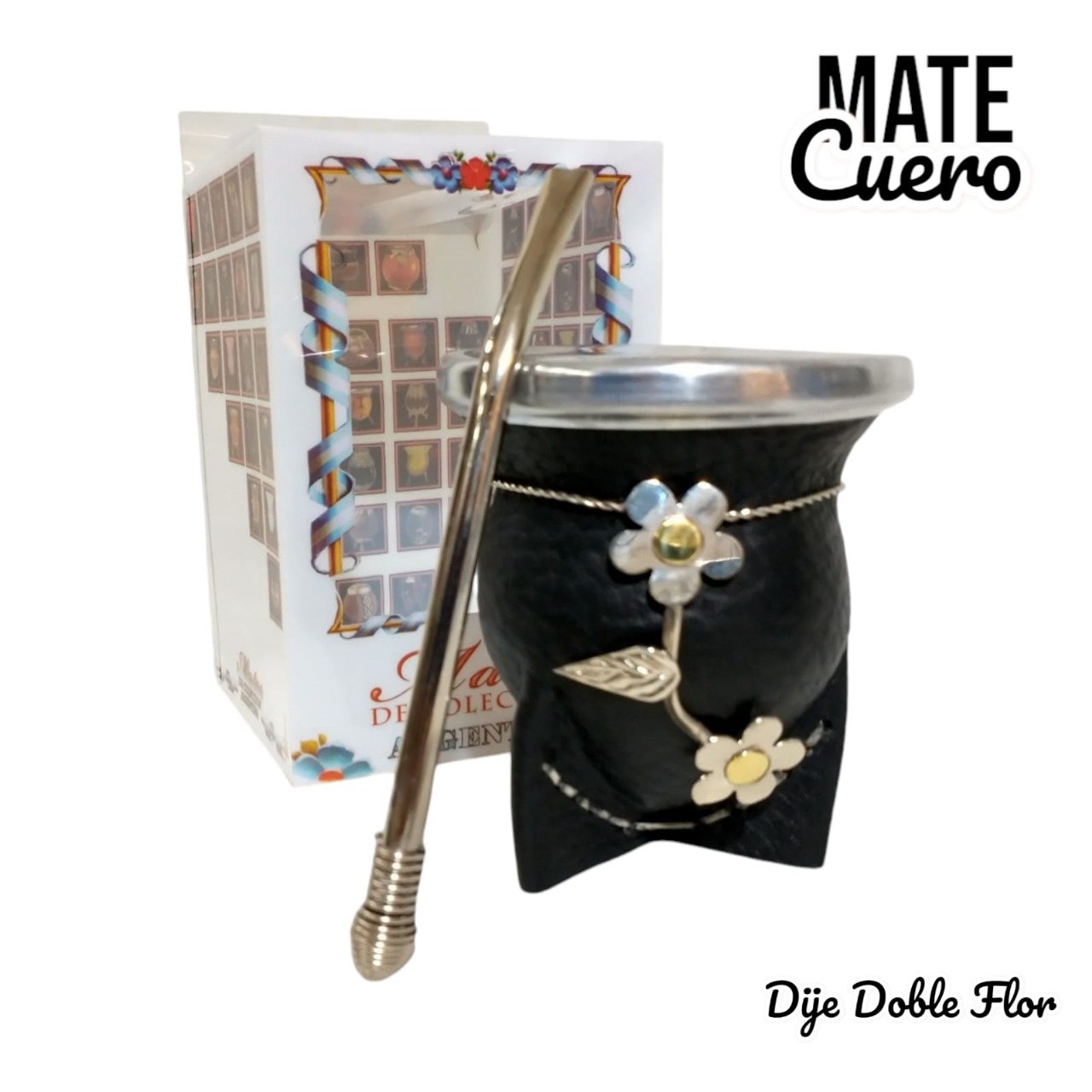 SET DE MATE CON DIJE DE ALPACA SET316ALPD - Imagen 2