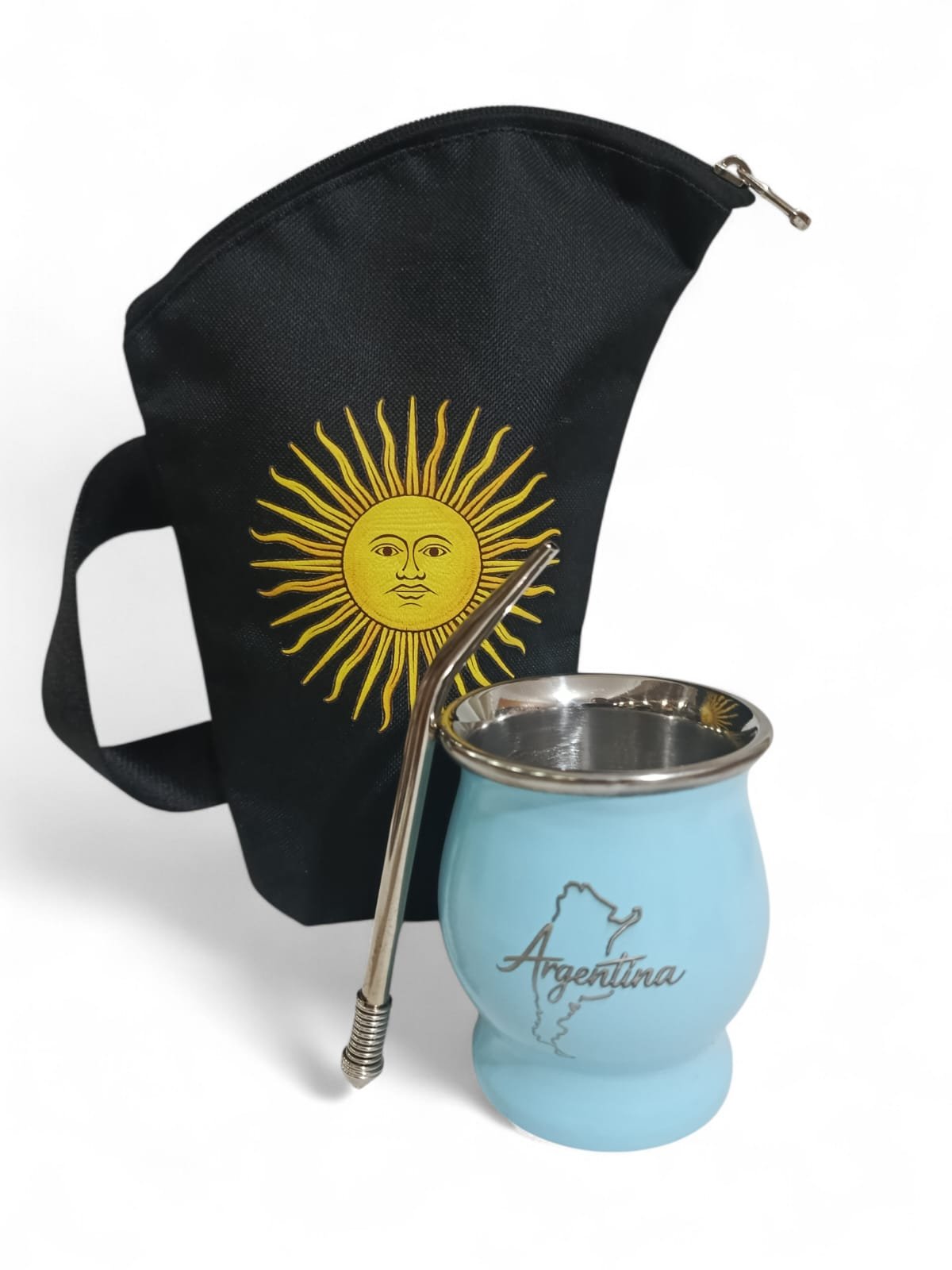 SET DE MATE ACERO Y YERBERA SET062