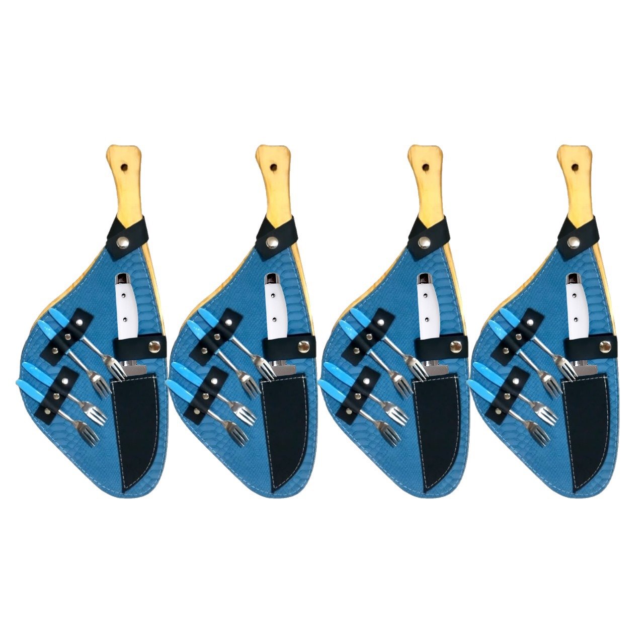 SET DE PICADA CUCHILLO-COPETINES DE COLORES CUE580
