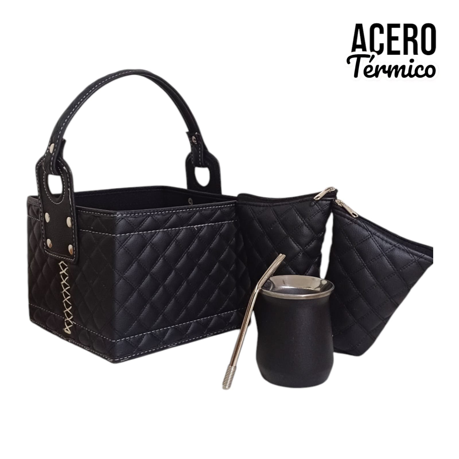 SET DE MATE TERMICO CON CANASTO SET213L