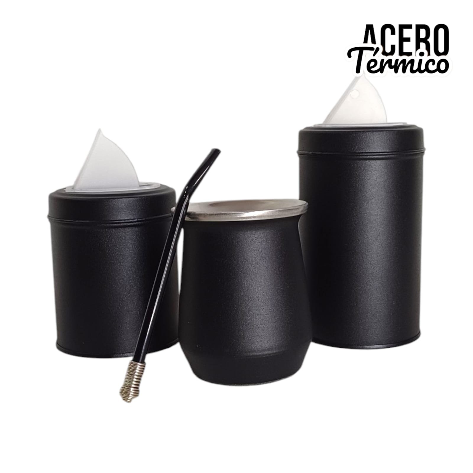 SET DE MATE ACERO+SET DE LATAS+BOM-SET403L