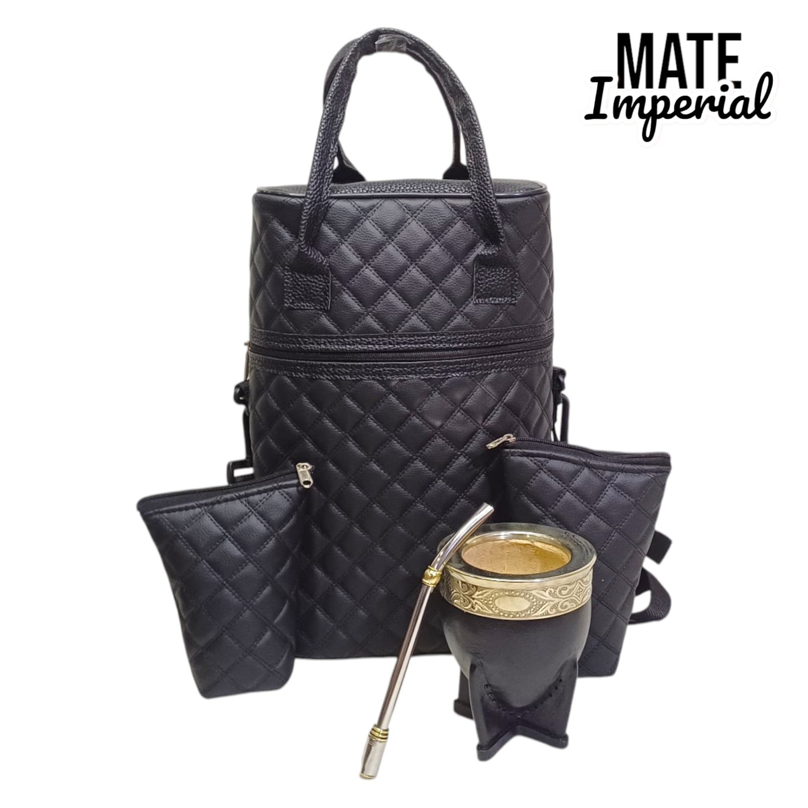 SET DE MATE IMPERIAL CON MOCHILA MATERA SET077L