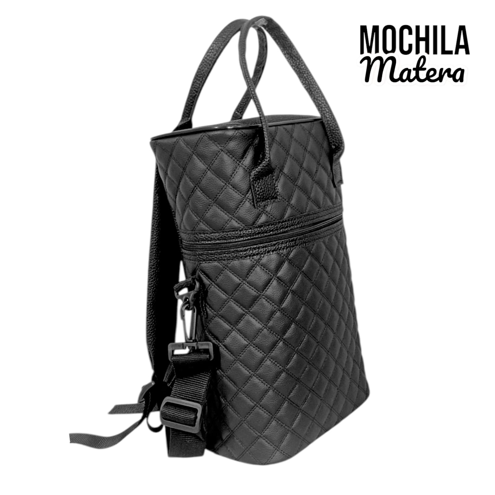 MOCHILA MATERA DE ECO CUERO BAG059L - Imagen 2
