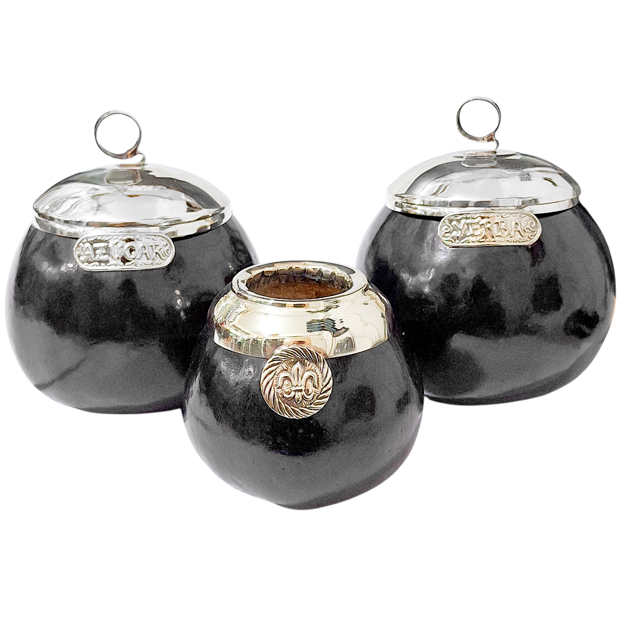 TRIOS YERBERA AZUCARERA MATE C/ BOMBILLA MAT853S