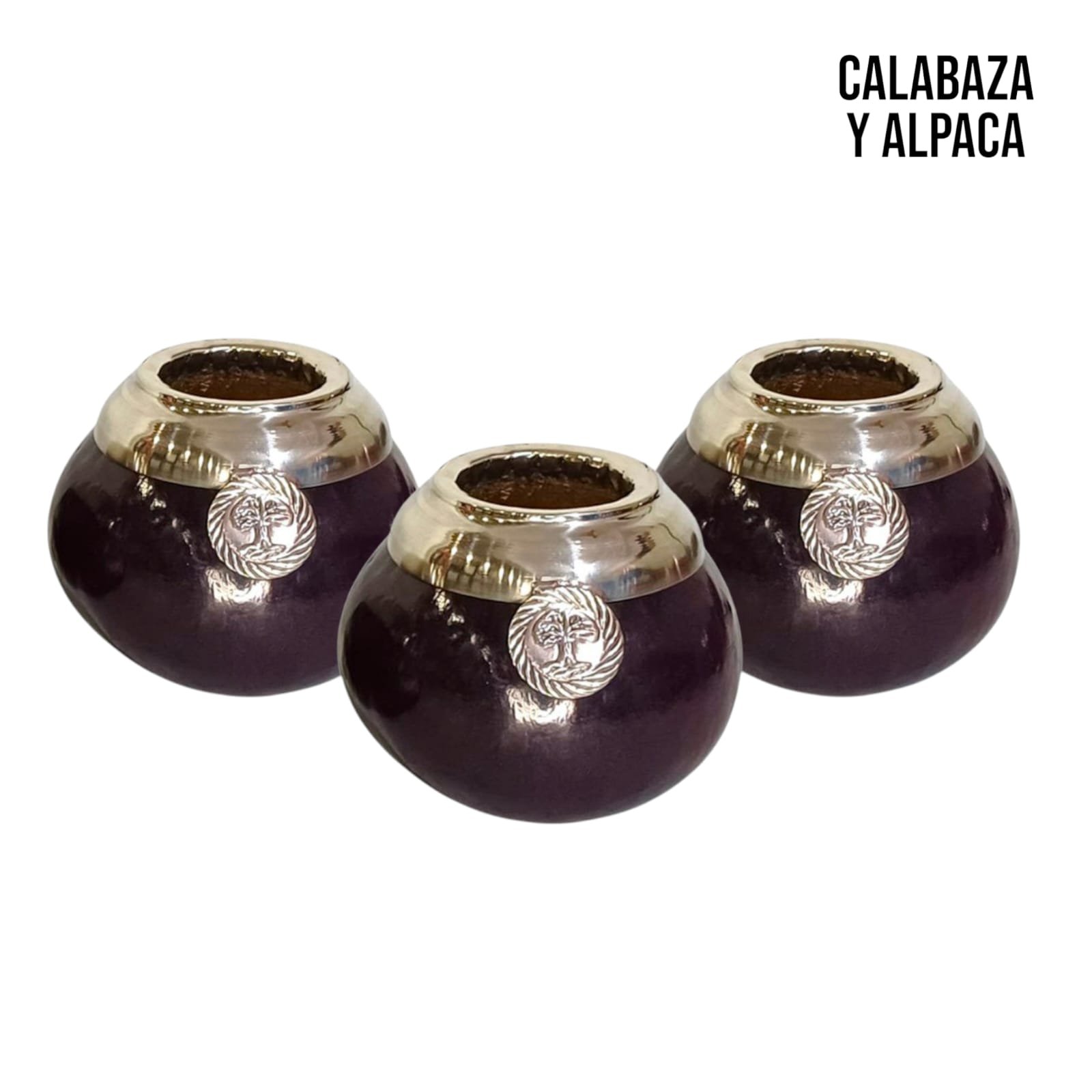 MATE DE ALPACA CON DIJE SIN PIE MAT279