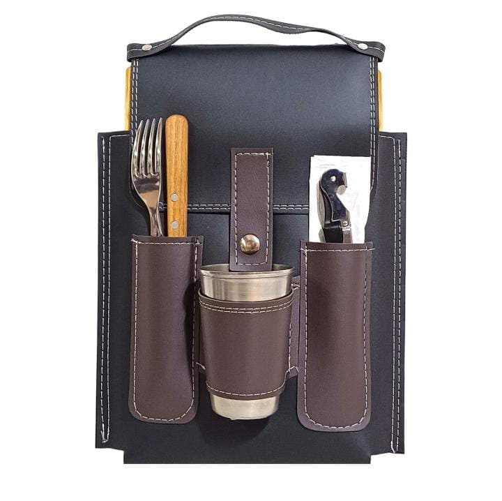 SET DE ASADO CON SACACORCHO PARA UNA PERSONA CUE494S