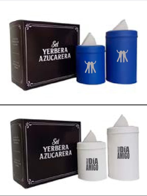 SET DE YERBERA Y AZUCARERA EN CAJA SET622P - Imagen 2