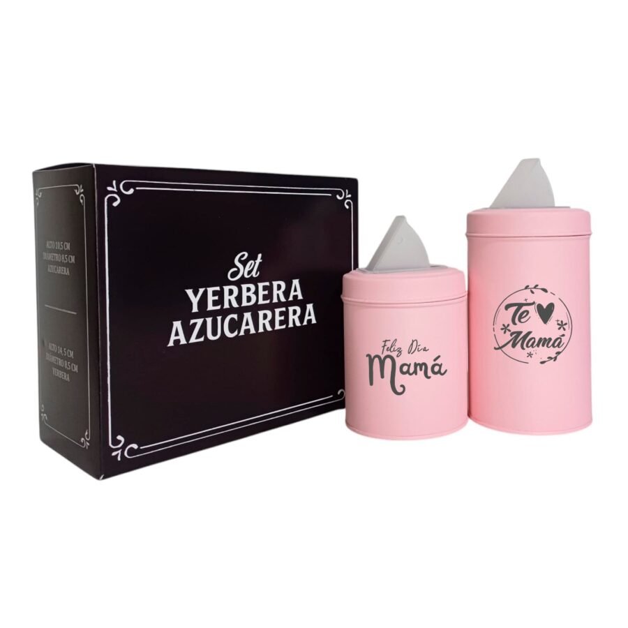 SET DE YERBERA Y AZUCARERA EN CAJA SET622P - Imagen 2