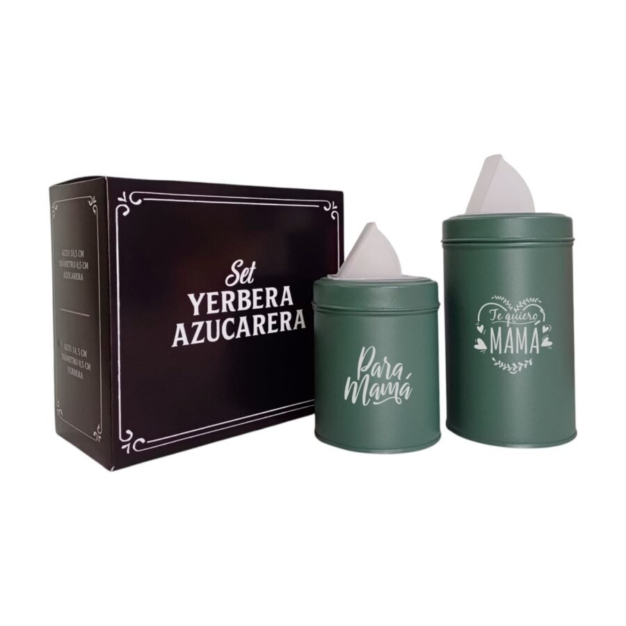 SET DE YERBERA Y AZUCARERA EN CAJA SET622P - Imagen 3