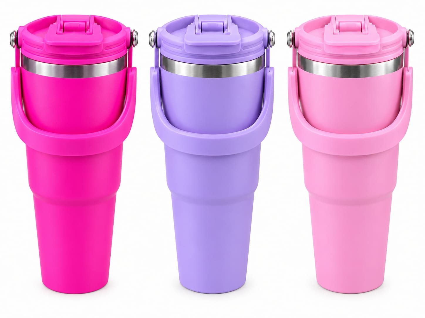 Vaso Térmico Doble Boquilla con Manija