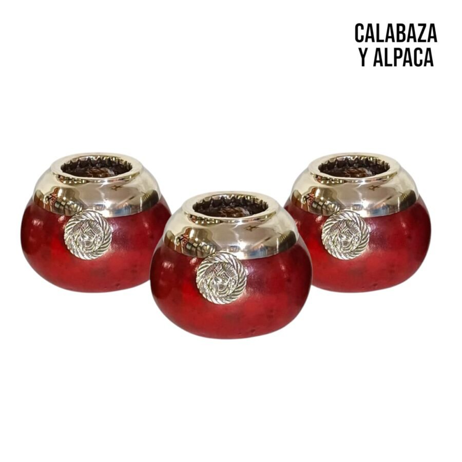 MATE DE ALPACA CON DIJE SIN PIE MAT279 - Imagen 2