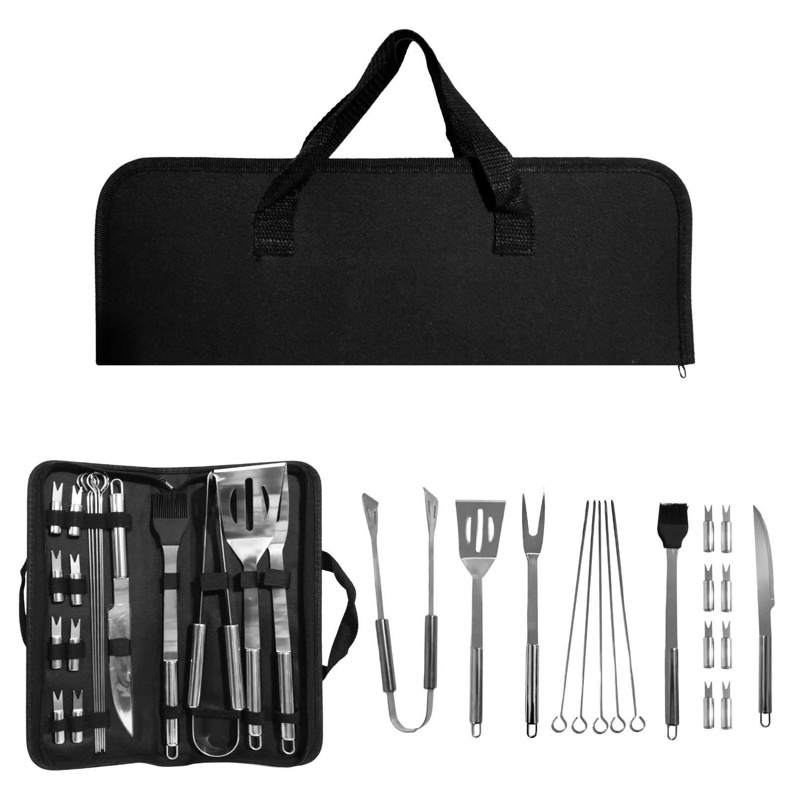 SET ASADOR PARRILLERO- 18 PZAS(CORDURA) SET104