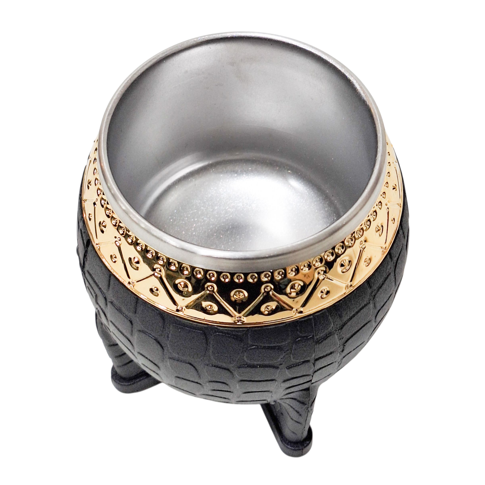 SET DE MATE IMPERIAL ONYX DE ACERO PREMIUM EN CAJA C/ BOMBILLA DE ACERO  SET004T - Imagen 3