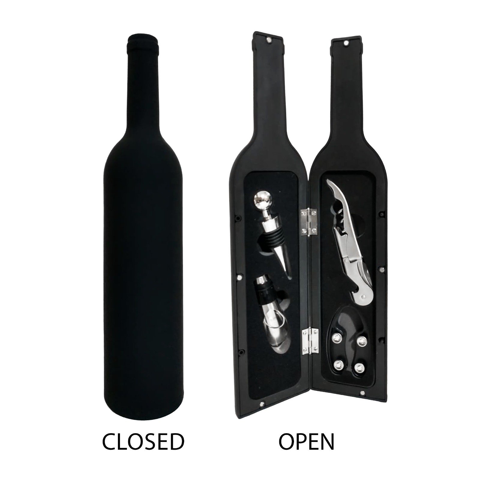 SET DE VINO- 4 PZAS- GRANDE ASC002 - Imagen 2