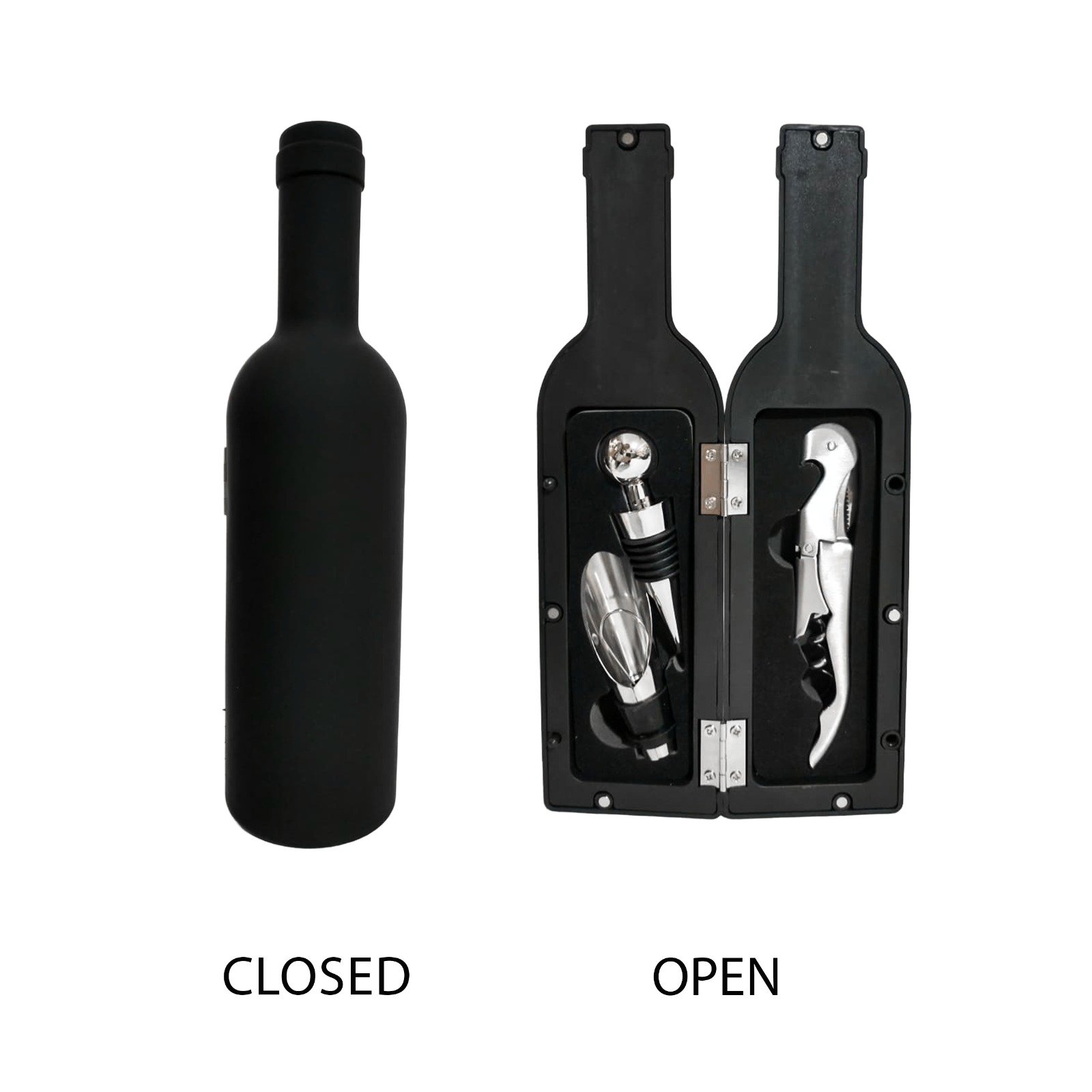 SET DE VINO- 3 PZAS- CH ASC001 - Imagen 2
