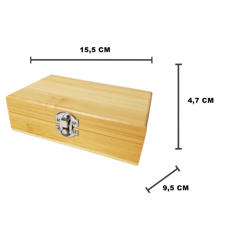 SET DE VINO- 3 PZAS – CAJA DE MADERA CON DTF UV- ASC003D - Imagen 3