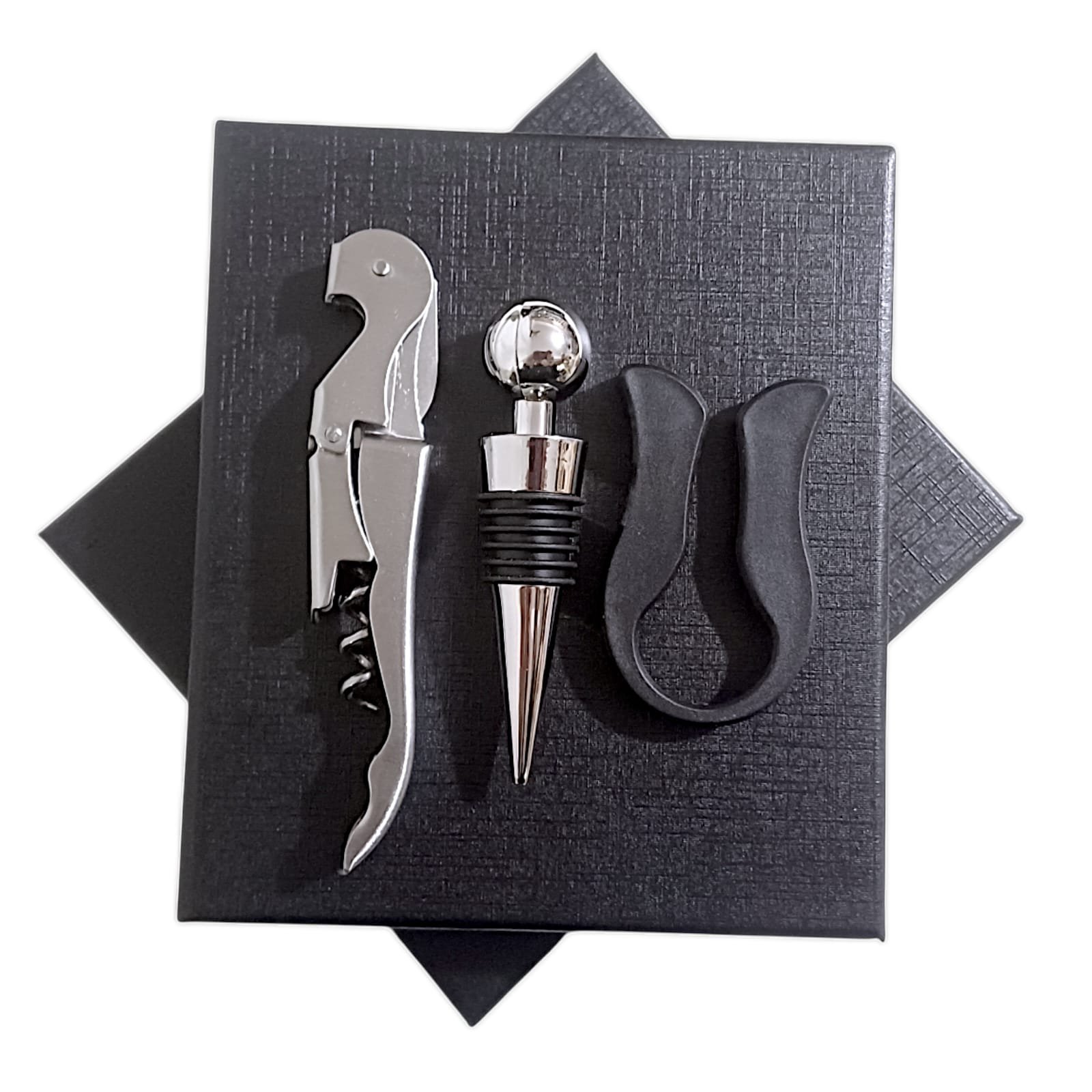 SET DE VINO- 3 PZAS – CAJA ASC007 - Imagen 5