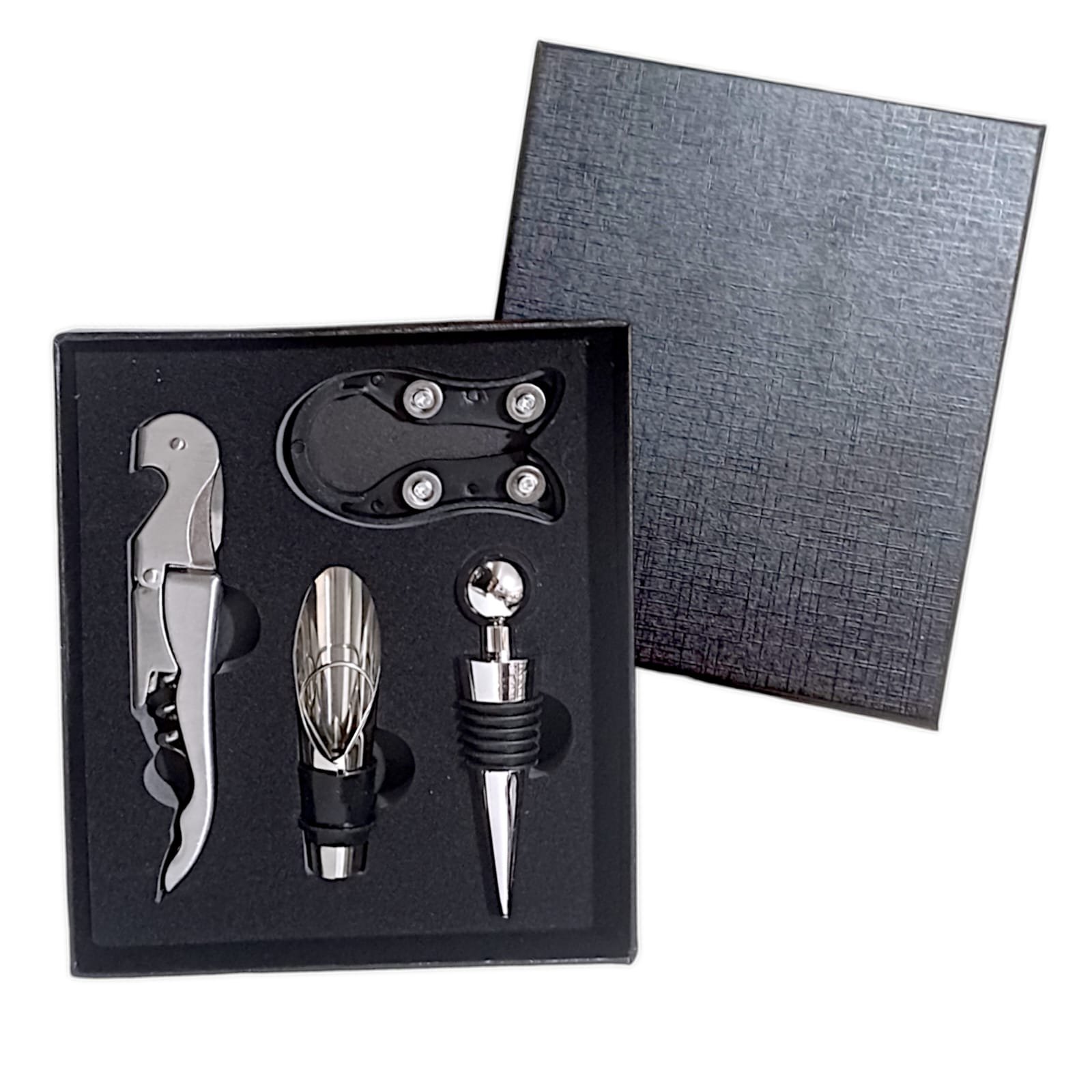 SET DE VINO- 4 PZAS – CAJA ASC008