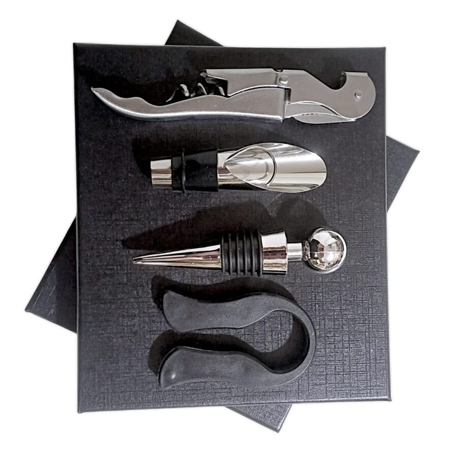 SET DE VINO- 4 PZAS – CAJA ASC008 - Imagen 2