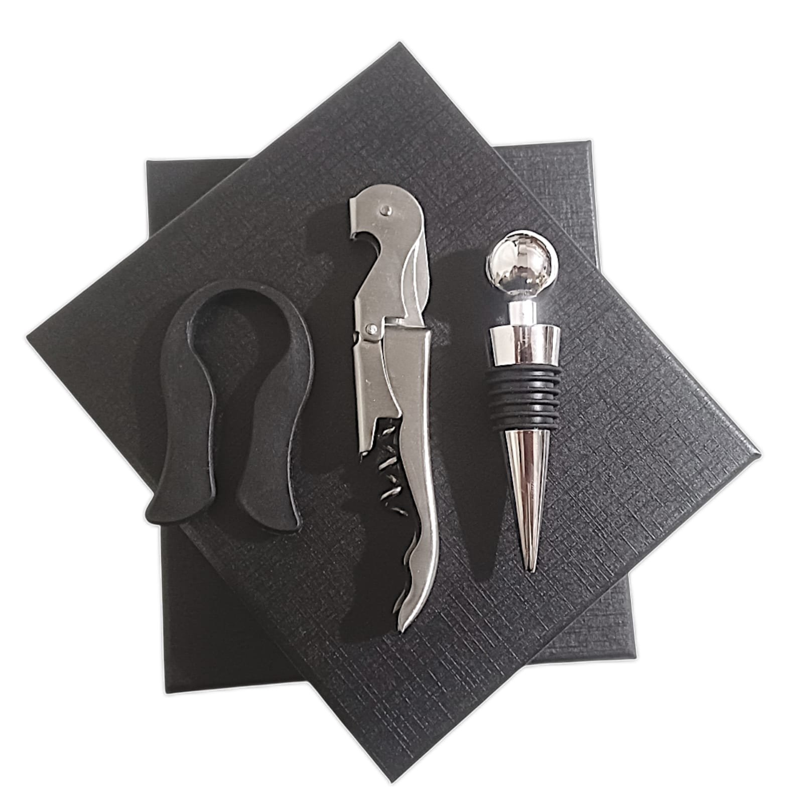 SET DE VINO- 3 PZAS – CAJA ASC007 - Imagen 2