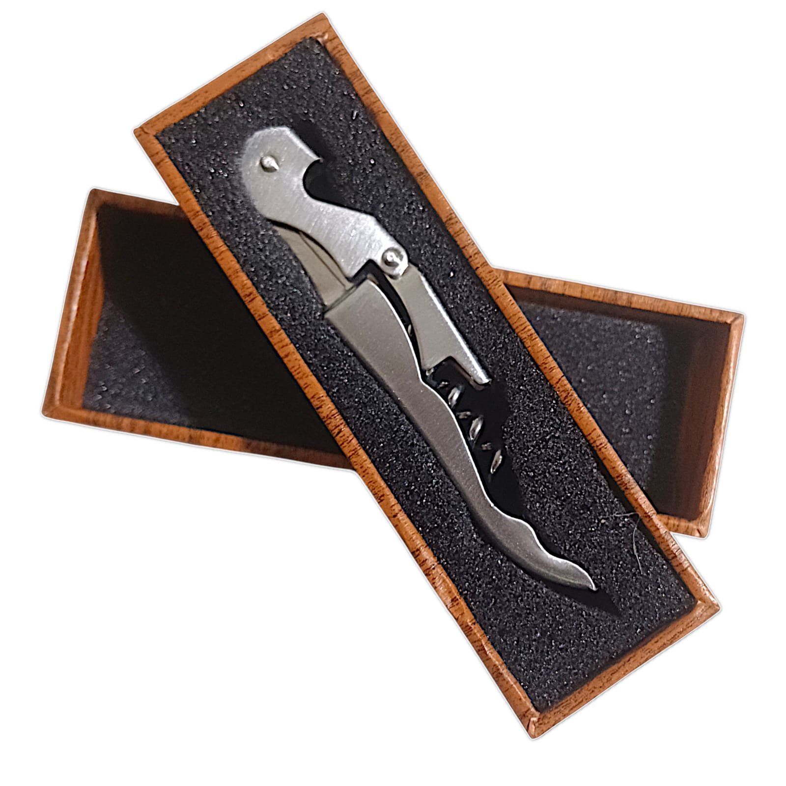 SET DE VINO- 1 PZAS – COLOR MADERA CAJA ASC009