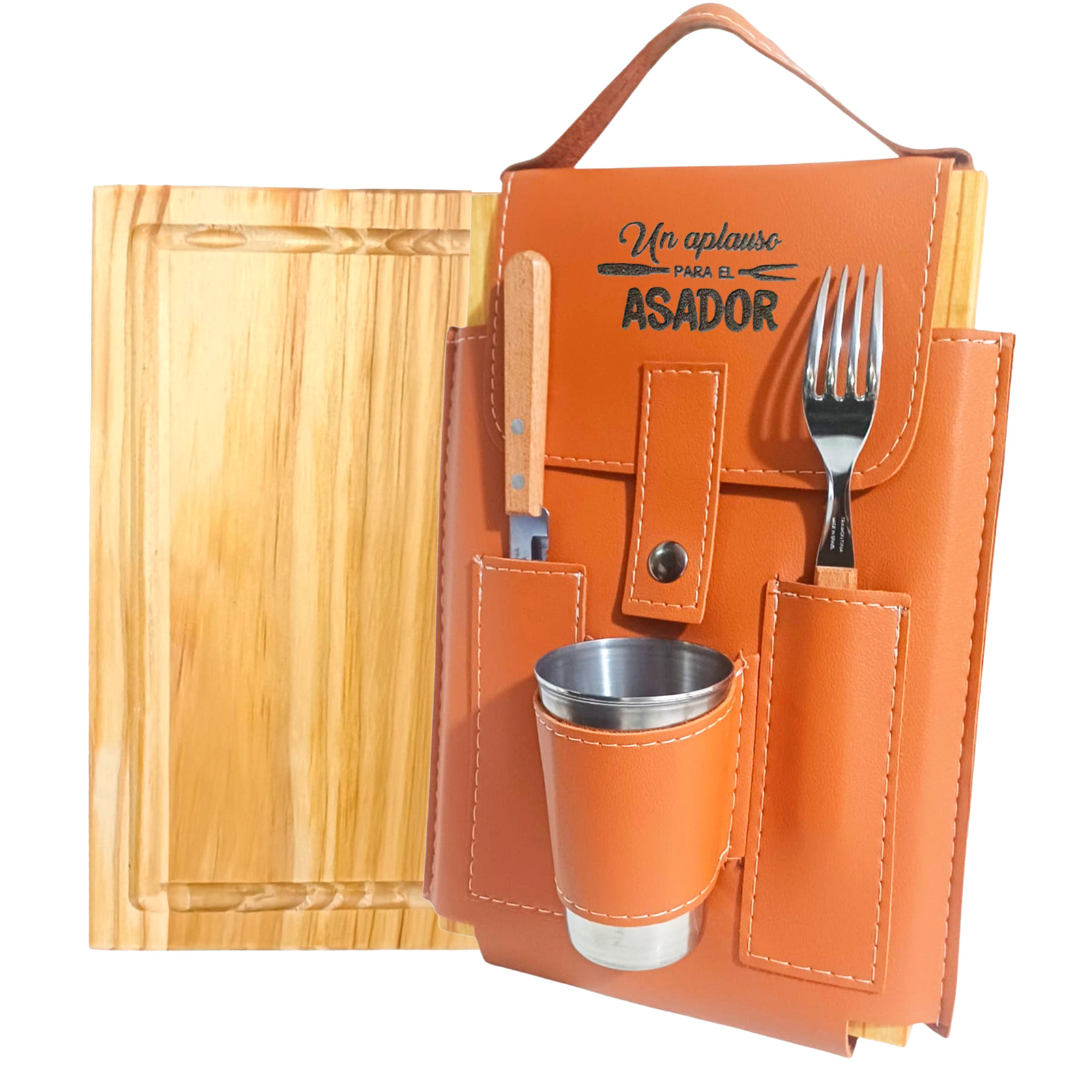 SET DE ASADO CON BROCHE ESPECIAL-CUE494NP