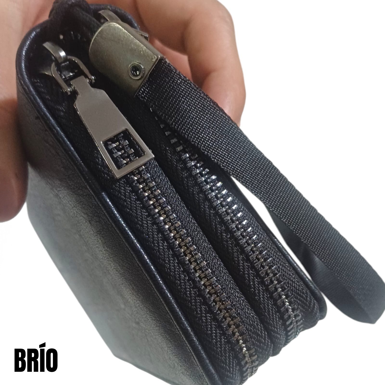BILLETERA DE HOMBRE BRÍO -NEGRO BID301L - Imagen 5