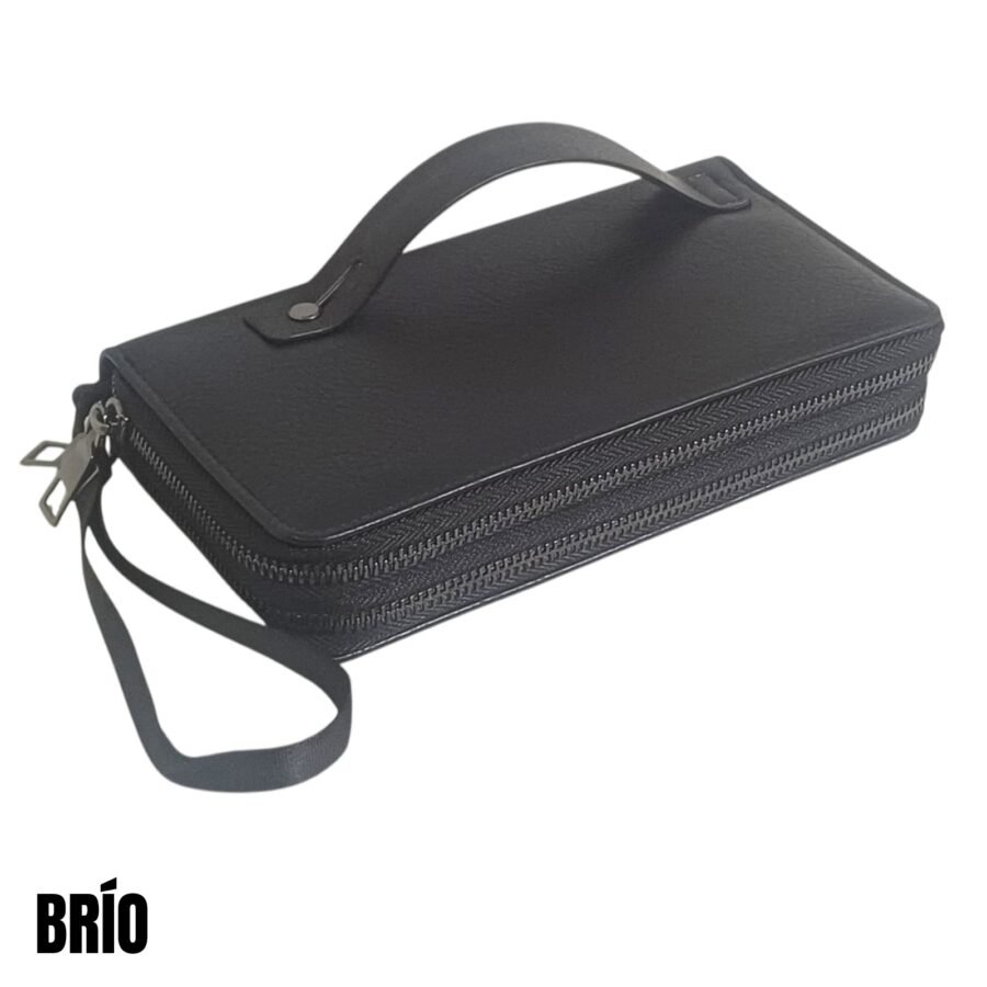 BILLETERA DE HOMBRE BRÍO -NEGRO BID301L - Imagen 7