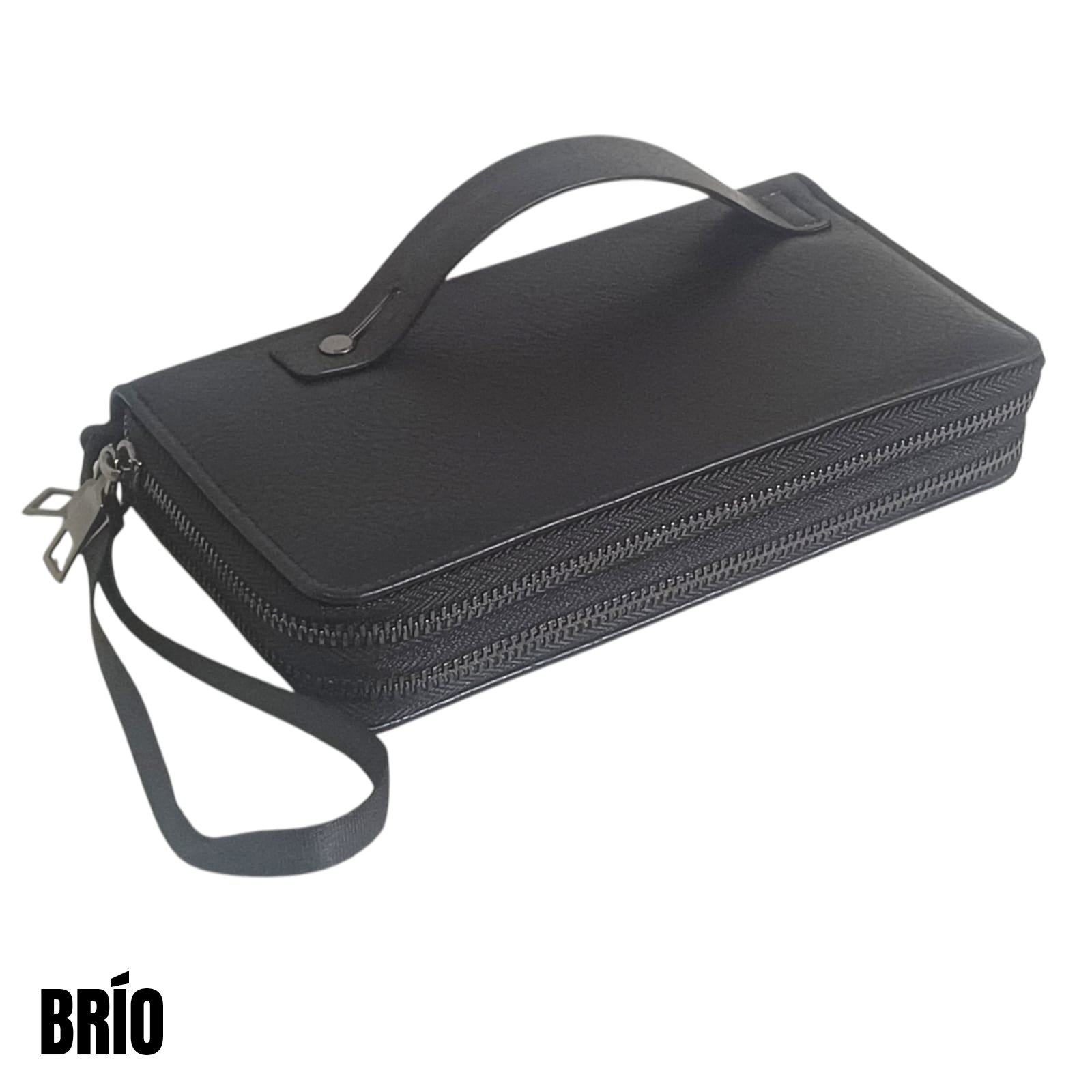 BILLETERA DE HOMBRE BRÍO -NEGRO BID301L - Imagen 7