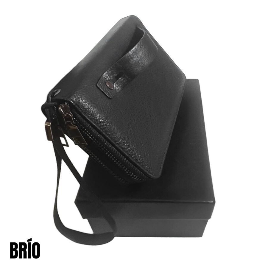 BILLETERA DE HOMBRE BRÍO -NEGRO BID301L - Imagen 10