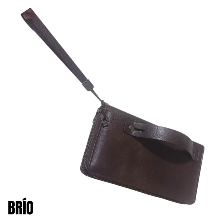 BILLETERA DE HOMBRE BRÍO -CHOCOLATE BID301V - Imagen 12