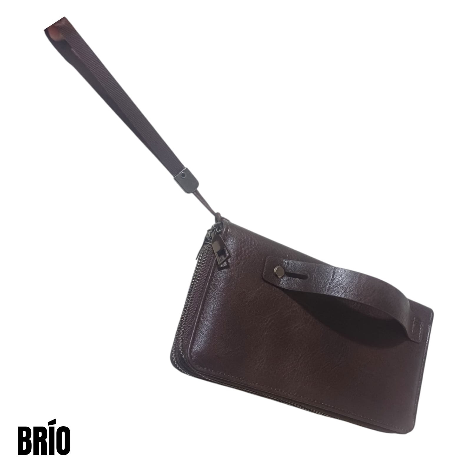 BILLETERA DE HOMBRE BRÍO -CHOCOLATE BID301V - Imagen 12