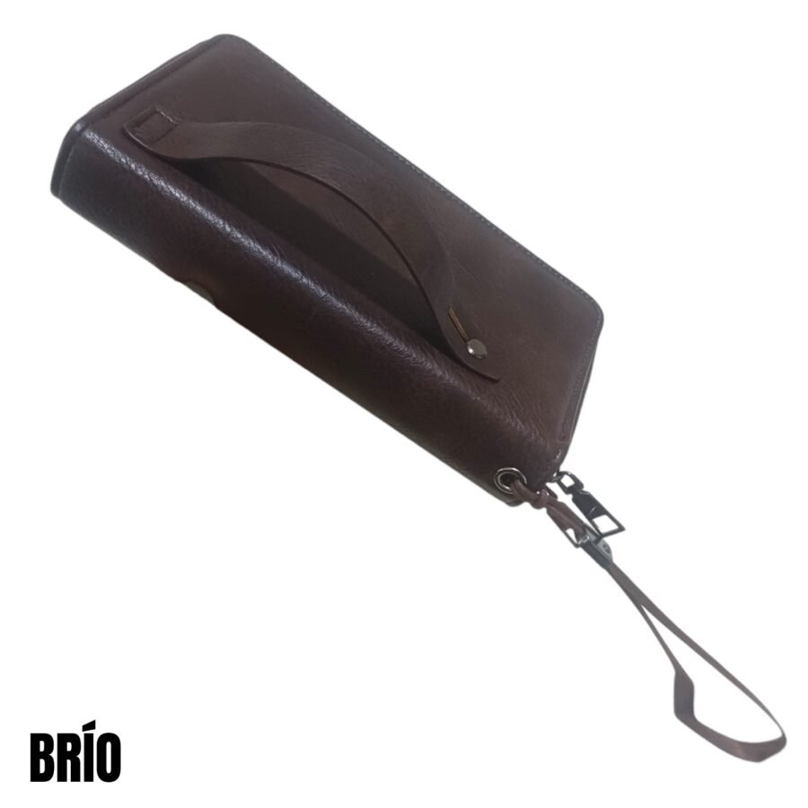 BILLETERA DE HOMBRE BRÍO -CHOCOLATE BID301V - Imagen 13