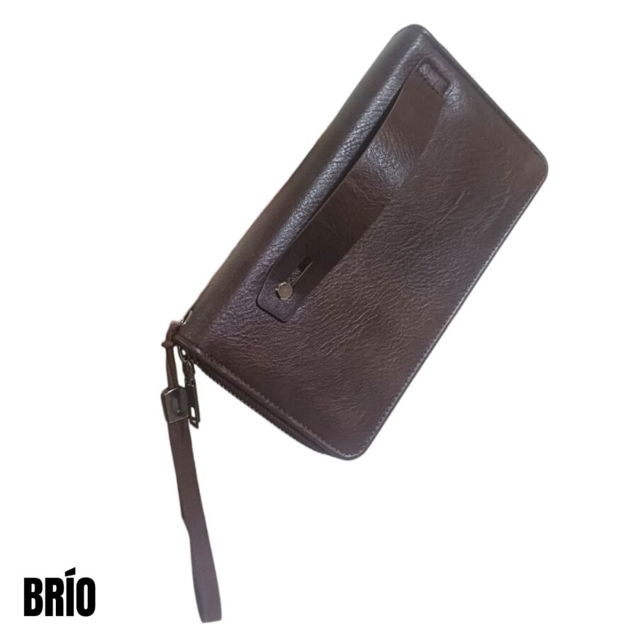 BILLETERA DE HOMBRE BRÍO -CHOCOLATE BID301V - Imagen 14