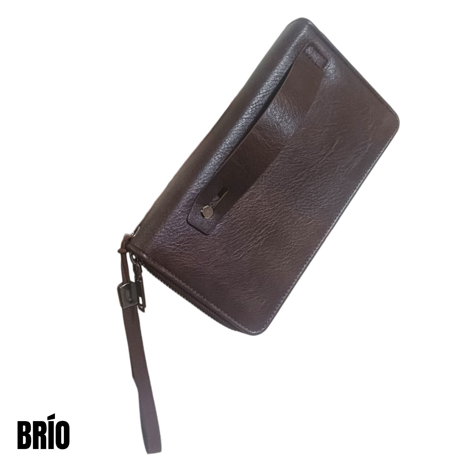 BILLETERA DE HOMBRE BRÍO -CHOCOLATE BID301V - Imagen 14