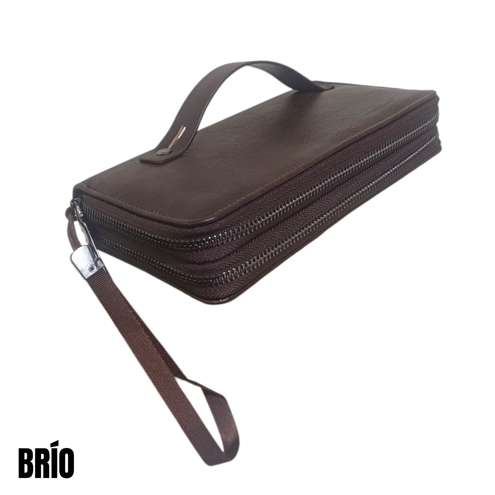 BILLETERA DE HOMBRE BRÍO -CHOCOLATE BID301V - Imagen 15